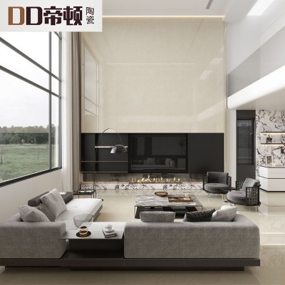 广东佛山连纹岩板莎安娜亮光900*2600*9电视背景影视墙大板板材图3