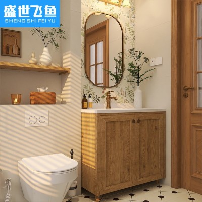 轻法式卫生间瓷砖花砖400x800 复古艺术浴室墙砖厨房厕所全瓷墙砖图2