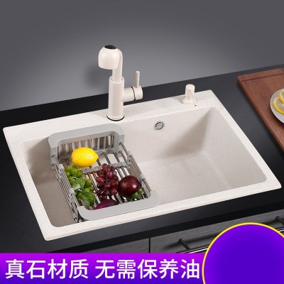 石英石水槽 新式材料 耐磨材质