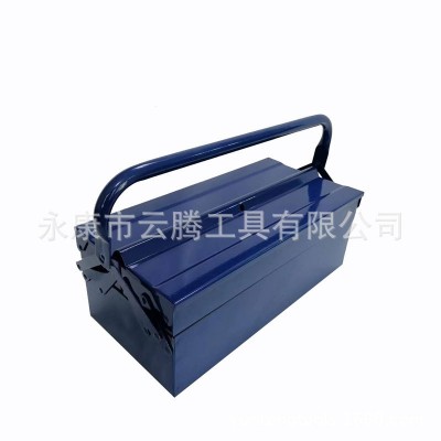 铁制五金工具箱批发家用汽修车载拉杆空箱包组合多功能收纳盒套装图5