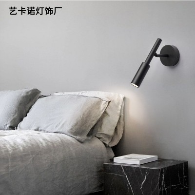 极简床头壁灯卧室背景墙灯客厅书房阅读灯北欧创意设计感现代壁灯图3