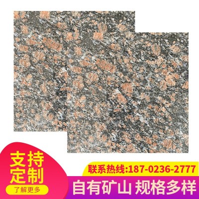 厂家直销英国棕花岗岩红棕大理石光面黑棕外墙干挂石材工程板材图4