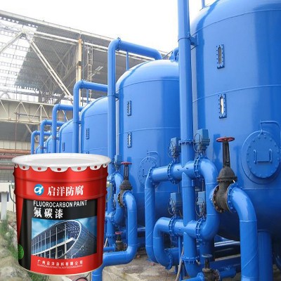 金属氟碳漆户外钢结构栏杆面漆工厂钢构厂耐候氟碳漆颜色可选图2