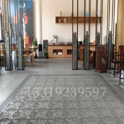 唐莲砖雕 古建园林中式庭院仿古地砖 仓储直发 破损补发图5