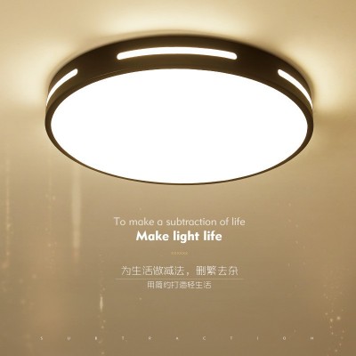 严选家具灯饰led吸顶灯简约现代圆形卧室客厅灯全光谱吸顶 灯厂家图1
