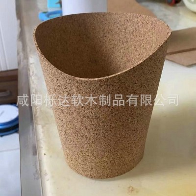 厂家供应创意北欧简约风花盆 家居软木多肉盆栽植物2厘米厚花盆套图4