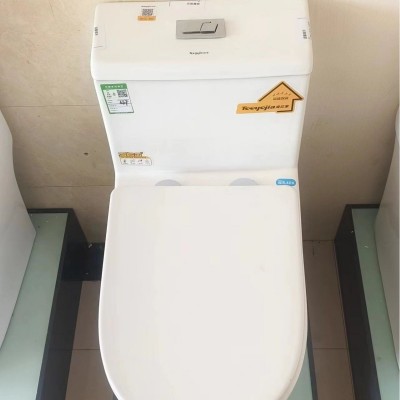厂家马桶坐便器卫生间抽水马桶连体式工程马桶静音节水陶瓷坐便器图3