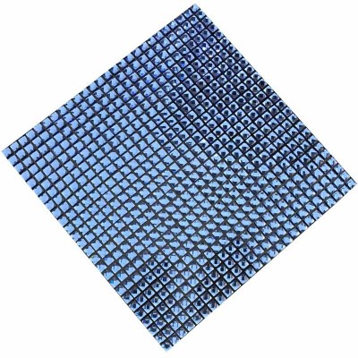 10mm蓝色钻面镜面 13面马赛克瓷砖墙贴 吧台背景墙带背胶自粘图5
