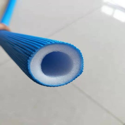 硕暖佳EPE珍珠棉红蓝压花护套管 分水器地暖保温管规格齐全图3