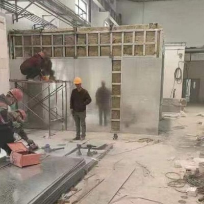 防爆墙安装厂家 纤维水泥复合钢板工业泄爆墙抗爆墙生产批发图2