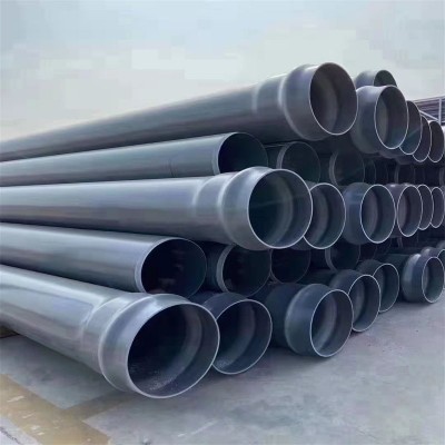 联塑PVC-U农田灌溉管 DN160MM承插 灰色 内壁光滑耐压耐腐图2