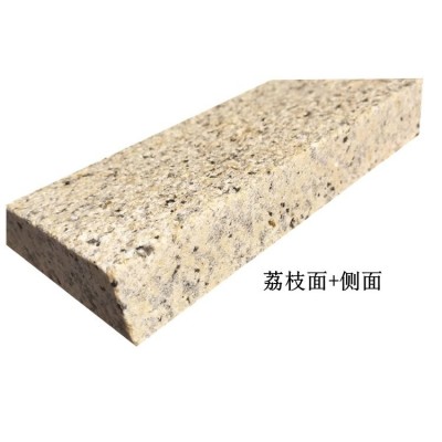 卡麦花岗岩矿山 黄色荔枝面光面 卡拉麦里金 别墅外墙石材可定制图4