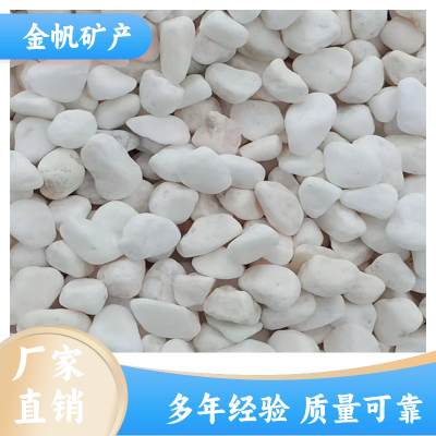金帆矿产 园林路面铺设 白云石批发 建筑工地白碎石 免费寄样实力厂家图4