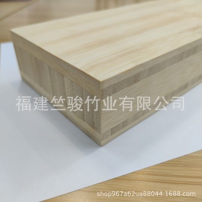 竹板材工厂直供楠竹板材碳化本色平压侧压五层工字板纵横板台面板图2