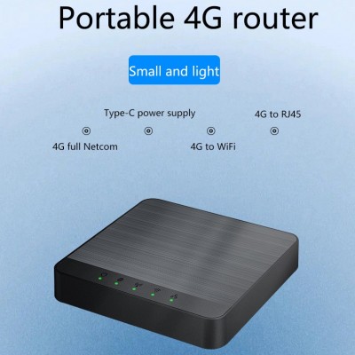 4g无线路由器盒子cpe便携式插卡随身wifi电信广电移动sim卡全网通