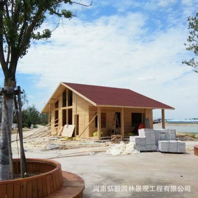 厂家供应可移动木屋 仿古防腐木木屋 户外活动房仿古小木屋景观房图3