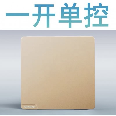 西门子开关插座面板皓彩金色86型一开二三插五孔插座USB墙壁插座图3