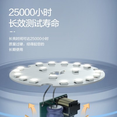 飞雕LED节能灯泡大功率照明球泡家用超亮E27螺口白光室内护眼图3
