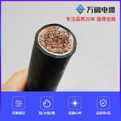 加工定制电焊机专用线缆国标纯铜焊把线YH电缆图2