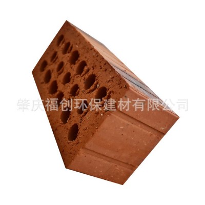 陶土烧结砖多孔墙砖 建筑景观装饰砖隔音墙体砖 肇庆高要厂家批发图2