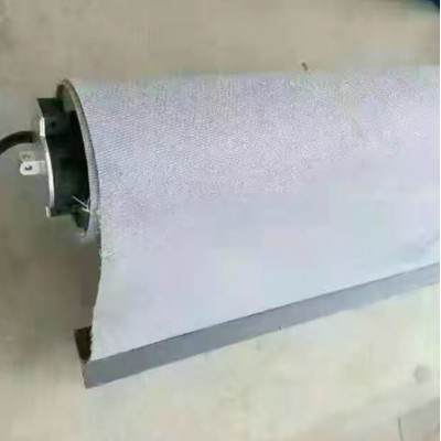 电动挡烟布厂家供应柔性防火板垂壁布阻燃防火布车库卷帘防尘图4