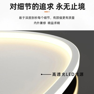 全光谱创意艺术卧室吸顶灯新款儿童灯现代简约书房主卧灯具图3