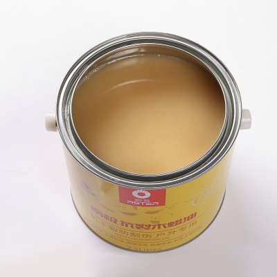 彩菊防腐木专用漆耐候木蜡油抗干裂户外专用木器漆环保油性木蜡油图2