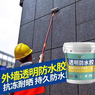 一件代发透明防水胶卫生间窗台内外墙屋顶防水涂料补漏防漏材料图2