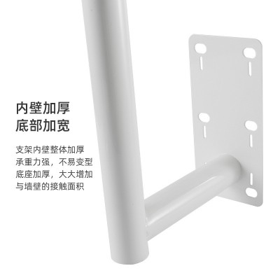 围墙球机监控支架 户外学校公园道路监控支架 壁装摄像头支架批发图3