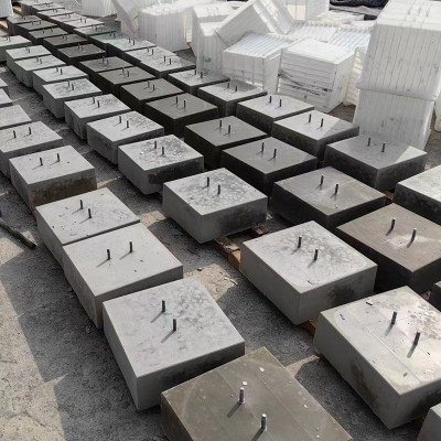 光伏墩路灯基座充电桩基座太阳能板配重块厂家供应加工规格可订图4