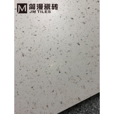大规格干粒半抛水磨石瓷砖灰色仿古砖客厅卫生间别墅防滑地砖图4