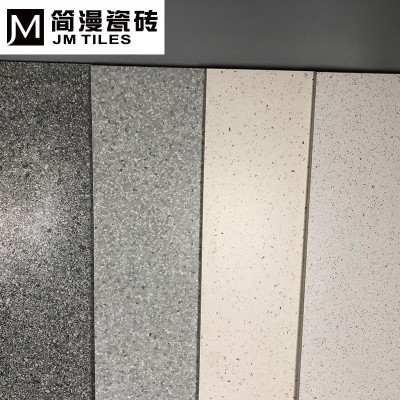 大规格干粒半抛水磨石瓷砖灰色仿古砖客厅卫生间别墅防滑地砖图3