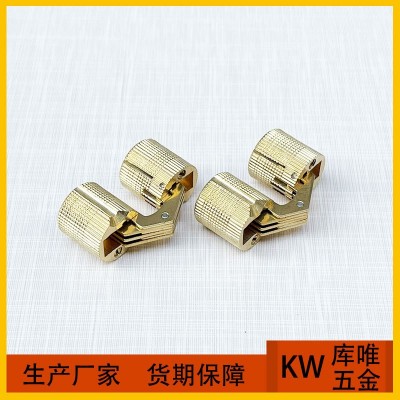 18MM铜暗铰纯铜铰链铜水桶铰隐藏式铰链180度铜合页装饰盒五金图4